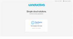 Desktop Screenshot of conductiva.com